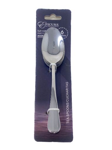 Imagen de CUCHARA EPICURE DE ACERO INOXIDABLE PEQUEÑA #EP-6-TS 1.00 UND