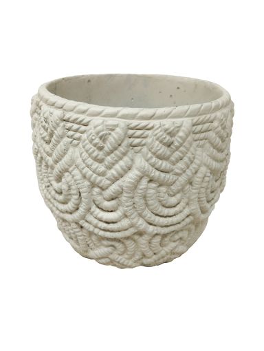 Imagen de MACETERO DECORE DE CEMENTO MEDIANO #N24-03867 1 UND