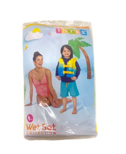 Imagen de CHALECO INTEX INFANTIL PARA PISCINA DE PLÁSTICO 41X30 CM #59663-NP 1.00 UND