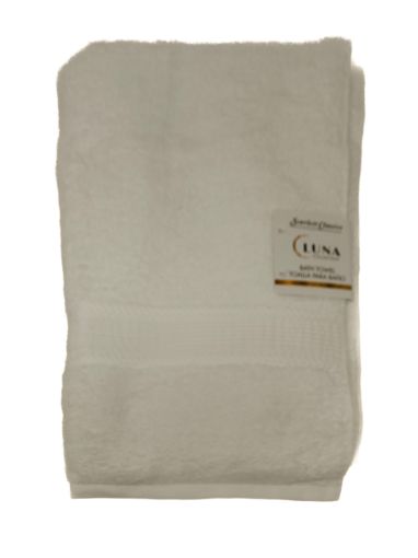 Imagen de TOALLA DE BAÑO SCARLETT CLASSICS BLANCO 76X152CM #SCR-0414 1 UND