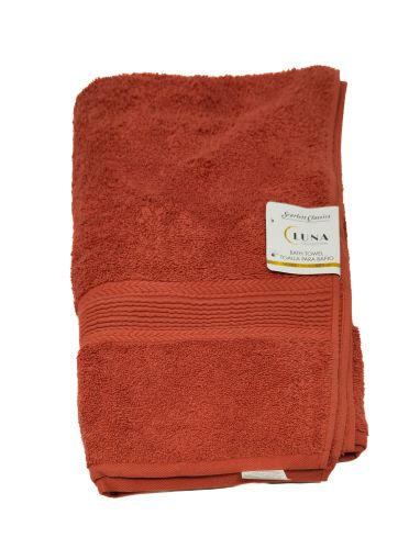 Imagen de TOALLA DE BAÑO SCARLETT CLASSICS TERRACOTA 76X152CM #SCR-0401 1 UND