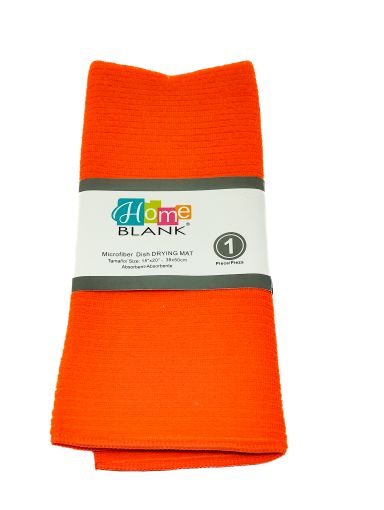 Imagen de ALFOMBRILLA HOME BLANK DE MICROFIBRA PARA COCINA 35X50 CM #RD-3811 1 UND