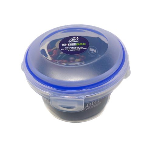 Imagen de RECIPIENTE BIG HOME PARA ALIMENTOS DE PLÁSTICO REDONDO450 ML #BG-521-103 1 UND