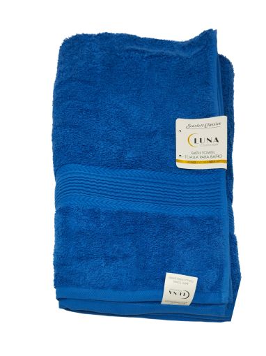 Imagen de TOALLA DE BAÑO SCARLETT CLASSICS AZUL REY 76X152CM #SCR-0403 1 UND