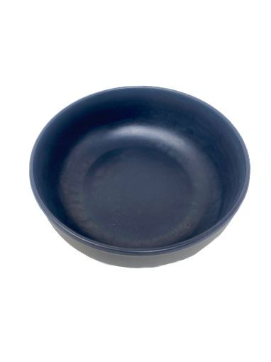 Imagen de PLATO BIG HOME DE MELAMINA NEGRO REDONDO HONDO #BG-32011-6-5BLK 1.00 UND