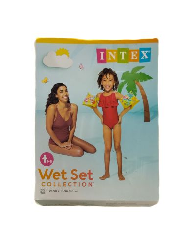 Imagen de FLOTADOR INTEX INFANTIL PARA PISCINA DE PLÁSTICO 23X15 CM #56666-NP 1.00 UND