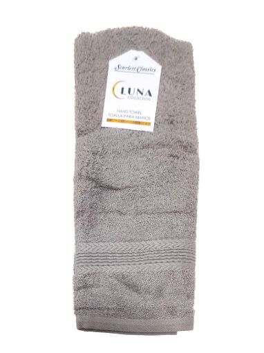 Imagen de TOALLA DE MANO SCARLETT CLASSICS GRIS 40X70CM #SCR-0212 1 UND