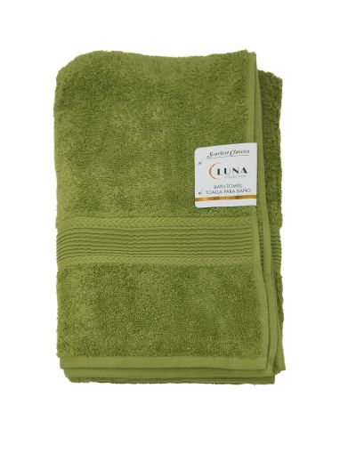 Imagen de TOALLA DE BAÑO SCARLETT CLASSICS VERDE OLIVO 76X152CM #SCR-0406 1 UND