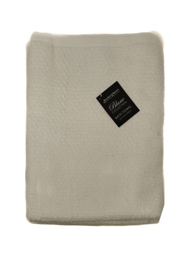 Imagen de TOALLA DE BAÑO SCARLETT CLASSICS BLANCO #SCR-3912 1 UND