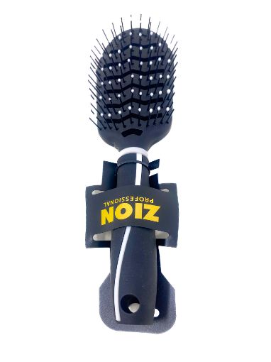 Imagen de CEPILLO ZION PROFESSIONAL PARA CABELLO NEGRO CON BLANCO #ZN-575 1.00 UND