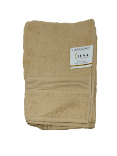 Imagen de TOALLA DE BAÑO SCARLETT CLASSICS BEIGE 68X137CM #SCR-0310 1 UND