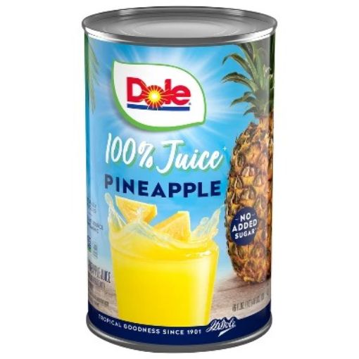 Imagen de JUGO DOLE DE PIÑA LATA  1360.00 ML