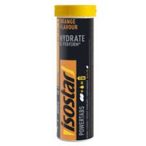 Imagen de SUPLEMENTO ELECTROLÍTICO ISOSTAR NARANJA 10 TABLETAS 120 G