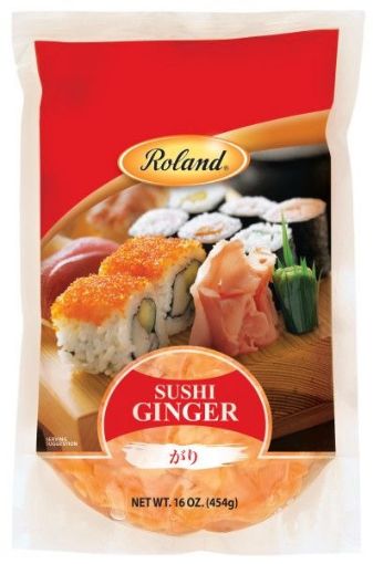 Imagen de JENGIBRE ROLAND PARA SUSHI 454 G