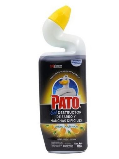 Imagen de LIMPIADOR PATO GEL DESTRUCTOR DE SARRO & MANCHAS DIFÍCILES 710.00 ML