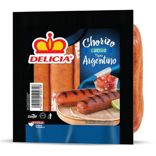 Imagen de CHORIZO DELICIA COCIDO TIPO ARGENTINO 454.00 G