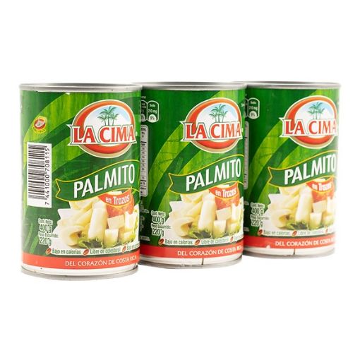 Imagen de OFERTA LA CIMA 660 G -  3x2  UND PALMITO EN TROZOS LATA 220 G 