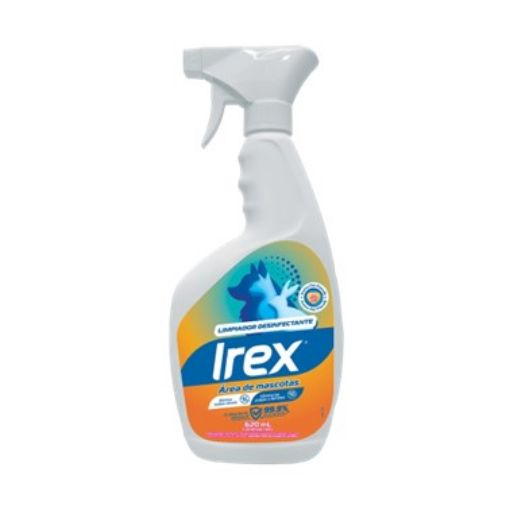 Imagen de DESINFECTANTE IREX ÁREA DE MASCOTAS SPRAY 620.00 ML