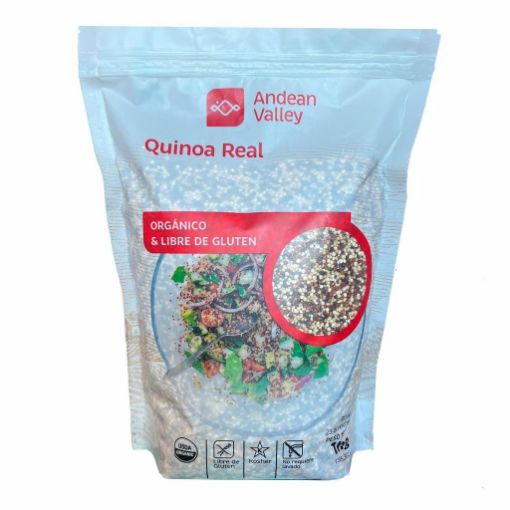 Imagen de QUINOA REAL ANDEAN VALLEY GRANO MIX ORGANICO & LIBRE DE GLUTEN  1000.00 G