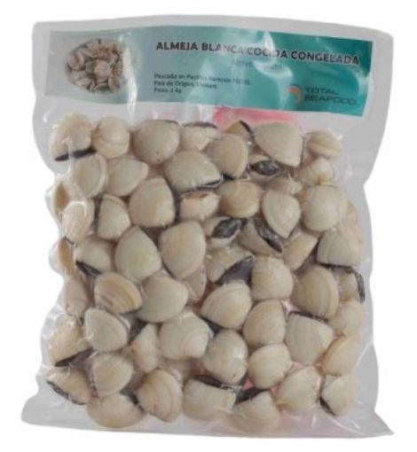 Imagen de ALMEJA BLANCA TOTAL SEAFOOD IMPORTADA COCIDA 1000.00 G