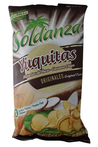 Imagen de HOJUELAS DE YUCA SOLDANZA YUQUITAS 350.00 G