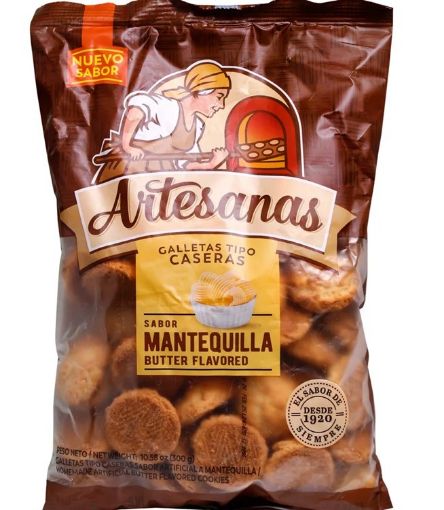 Imagen de GALLETAS CUETARA ARTESANAS MANTEQUILLA 300.00 G