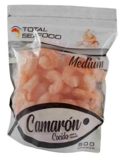 Imagen de CAMARÓN TOTAL SEAFOOD COCIDO SMALL  500.00 G