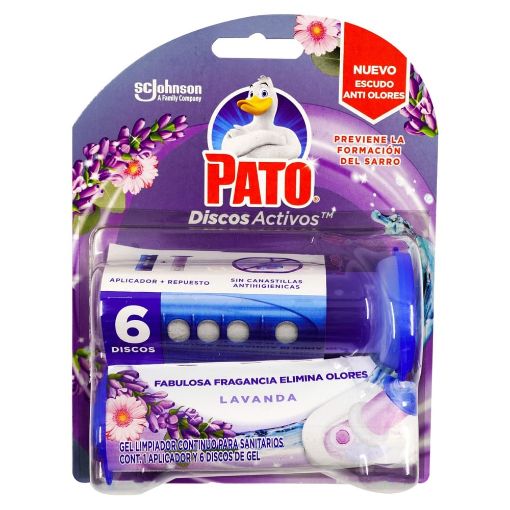 Imagen de DISCOS ACTIVOS PATO GEL LAVANDA  38.00 G