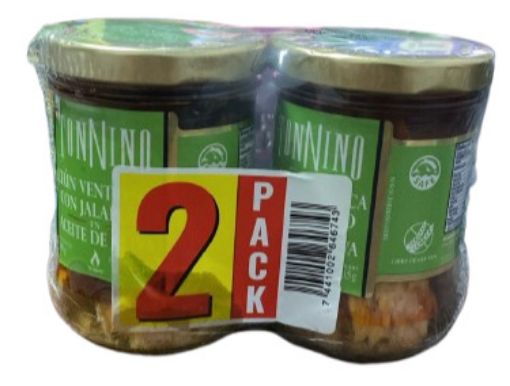 Imagen de FILETES TONNINO DE ATÚN VENTRESCA CON JALAPEÑO 180 G 2 UND 