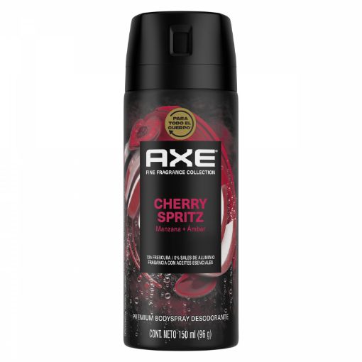 Imagen de DESODORANTE CORPORAL AXE CHERRY SPRITZ EN AEROSOL 150.00 ML