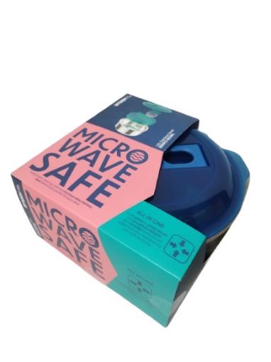 Imagen de BOWL SMASH BENTO DE ACERO INOXIDABLE 1800 ML 1 UND 