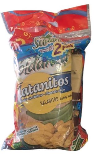 Imagen de OFERTA 2 PACK HOJUELAS SOLDANZA YUQUITAS 135 G+PLATANITOS 180 G PRECIO ESPECIAL 