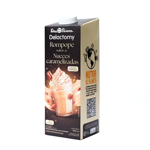 Imagen de ROMPOPE DOS PINOS SABOR NUECES CARAMELIZADAS 946.00 ML