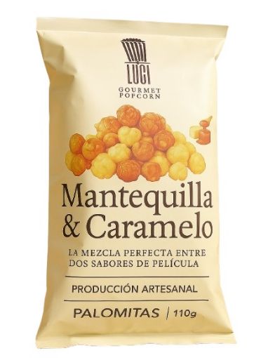 Imagen de PALOMITAS DE MAÍZ LUCI ARTESANALES MANTEQUILLA CARAMELO 110.00 