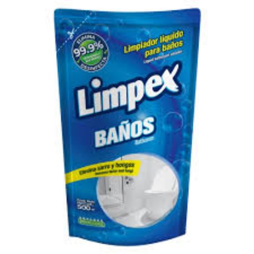 Imagen de LIMPIADOR DE BAÑOS LIMPEX DOY PACK 500 ML