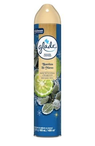 Imagen de AROMATIZANTE GLADE SUEÑOS DE NIEVE 400 ML 
