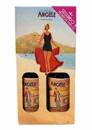 Imagen de OFERTA VINO LA BELLE ANGELE PINOT NOIR+SEGUNDO A MITAD DE PRECIO 2 PACK  1500 ML 