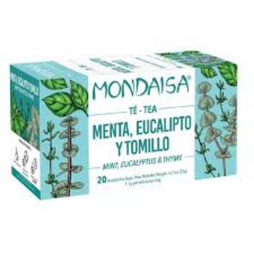 Imagen de TÉ MENTA EUCALIPTO TOMILLO MONDAISA 20 UND 22.00 G