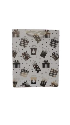 Imagen de BOLSA DE REGALO PARECA NAVIDAD 32 X 26 X 10 1 UND