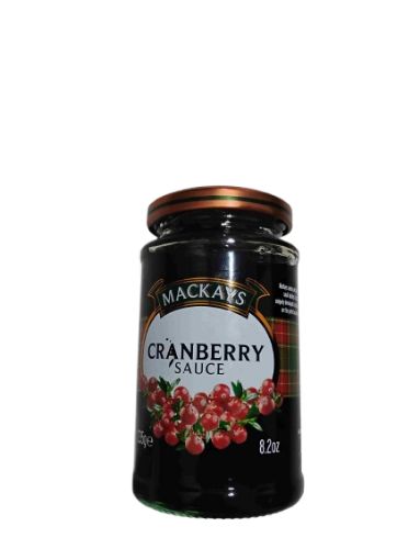 Imagen de MERMELADA MACKAYS ARANDANOS ROJOS 235.00 G