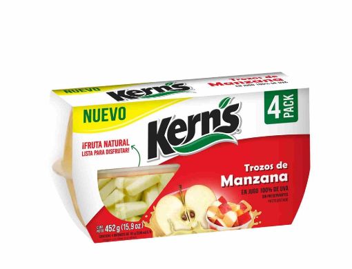 Imagen de FRUTAS MIXTAS KERNS EN JUGO DE UVA 4 UND 113 G 452.00 G