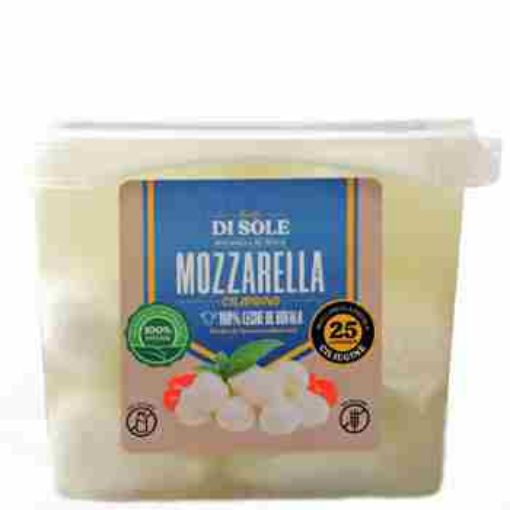 Imagen de QUESO MOZZARELLA DE BÚFALA BOCATTO DI SOLE CILIEGINE 550.00 G