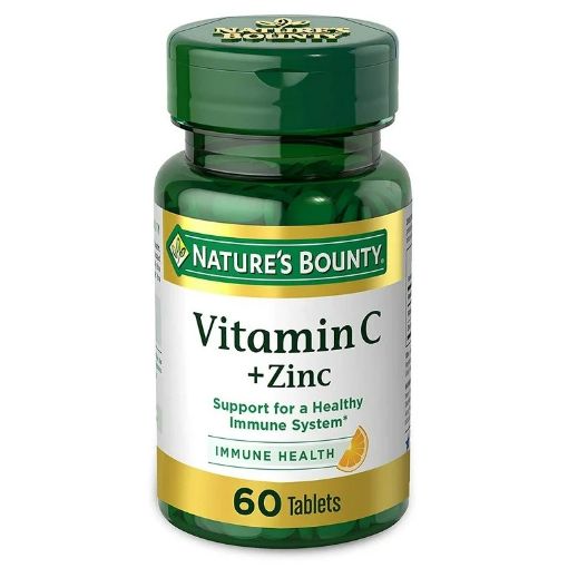 Imagen de SUPLEMENTO NATURE´S BOUNTY VITAMINA C+ZINC 60.00 UND