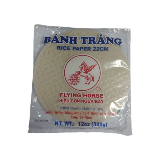 Imagen de PAPEL DE ARROZ FLYING HORSE 22 CM  340.00 G