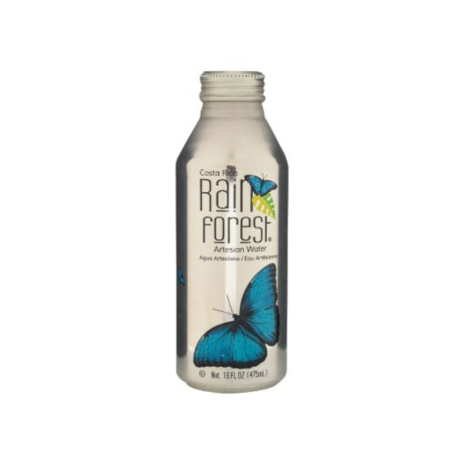Imagen de AGUA ARTESIANA RAIN FOREST BOTELLA ALUMINIO 475.00 ML