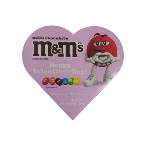 Imagen de CHOCOLATE M&MS CORAZON SAN VALENTIN  143.00 G