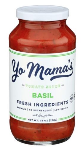 Imagen de SALSA YO MAMA'S DE TOMATE BASIL 708.00 G