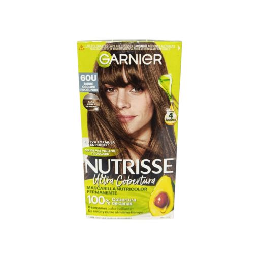 Imagen de TINTE PARA CABELLO GARNIER NUTRISSE RUBIO OSCURO PROFUNDO 60U 1 UND 