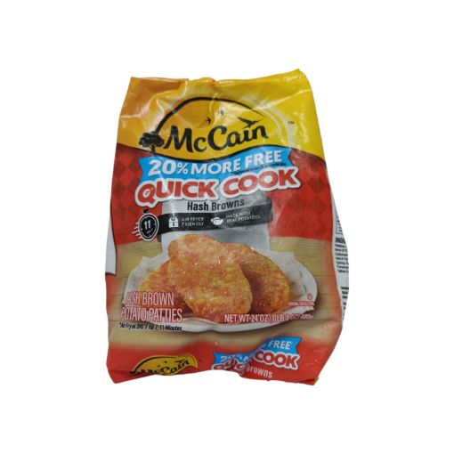 Imagen de TORTAS DE PAPA MCCAIN DE COCCIÓN RÁPIDA 680.00 G