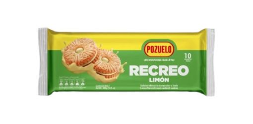 Imagen de GALLETA POZUELO RECREO LIMÓN 10 UND 480.00 G
